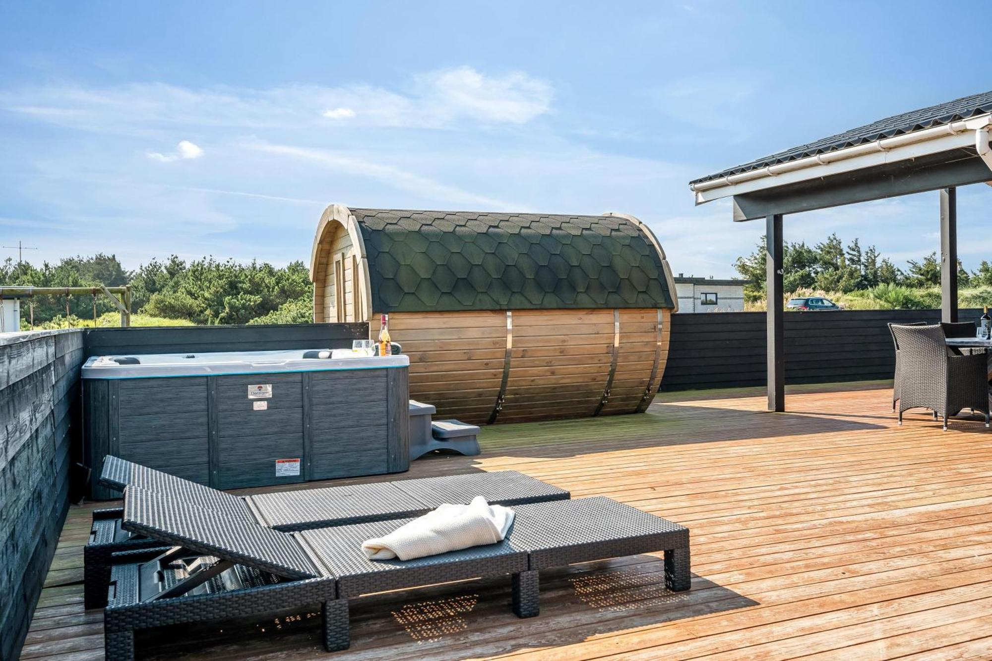 Charming Holiday Home Near The North Sea, With Outdoor Sauna And Outdoor Spa, Ringkobing Exterior photo